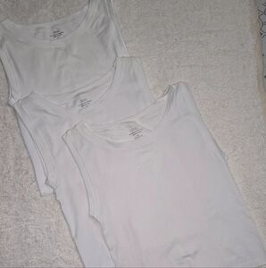 White Sleeveless Top- AS IS